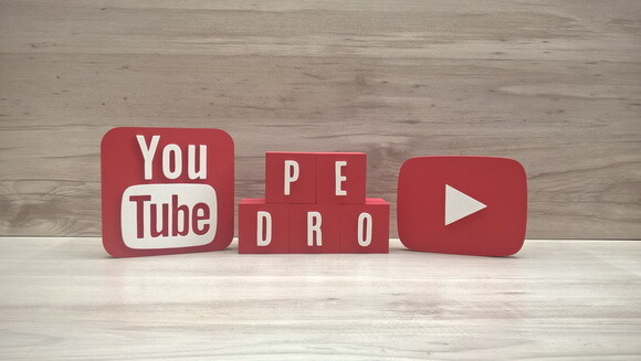 Combo Youtube - Nome em Cubos 5 Letras + Símbolos
