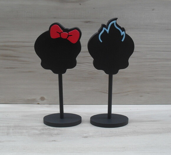Duo Lousa de Mesa Monster High