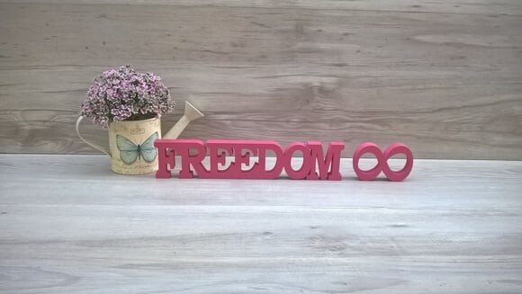 Duo Palavra FREEDOM linha BK + miniatura