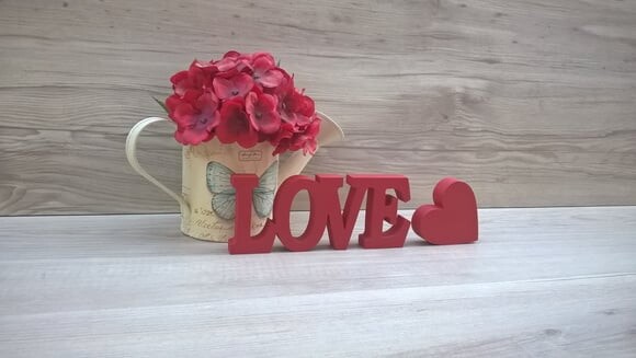 Duo Palavra LOVE - linha BK + miniatura