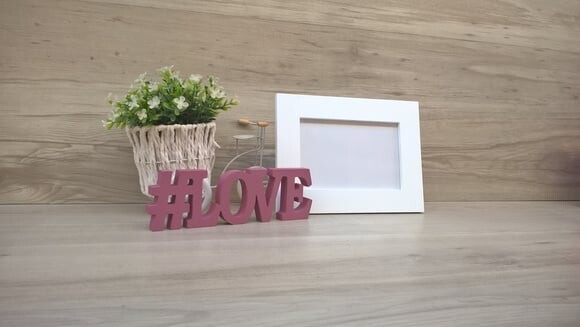Duo Porta retrato + #LOVE