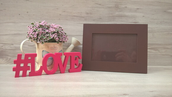 Duo Porta retrato + #LOVE