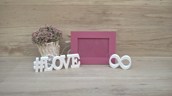 Duo Porta retrato + #LOVE infinito