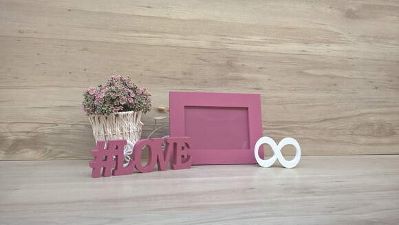 Duo Porta retrato + #LOVE infinito