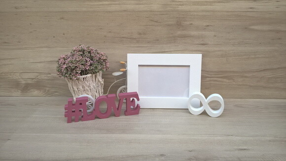 Duo Porta retrato + #LOVE infinito