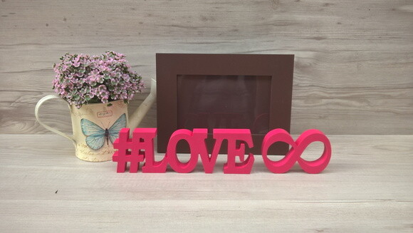 Duo Porta retrato + #LOVE infinito