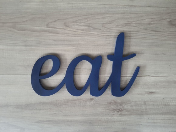 Eat - Linha Ck - Palavra de Parede em mdf