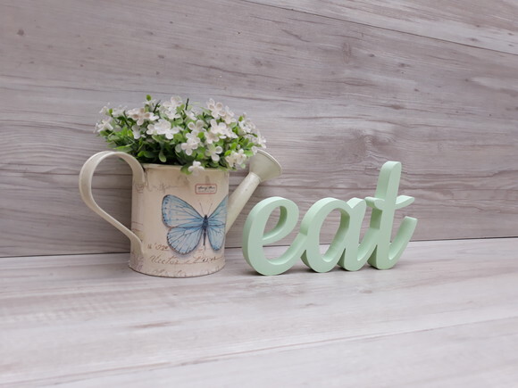 eat - palavra de mesa em mdf