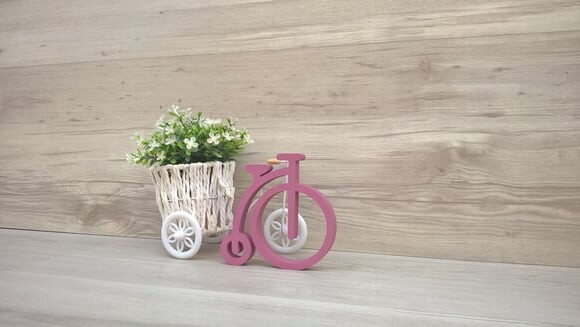 Escultura Bicicleta Retrô