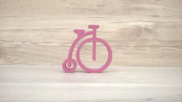 Escultura Bicicleta Retrô