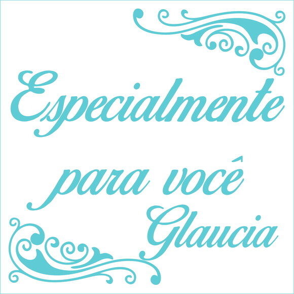 Especialmente para você - Glaucia