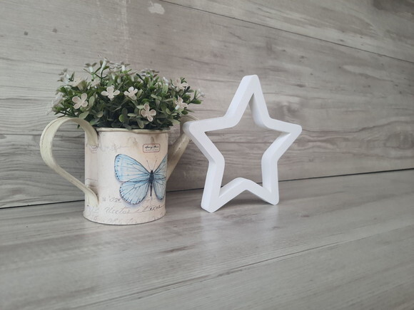 Estrela de Mesa - Modelo Vazado - 15 cm