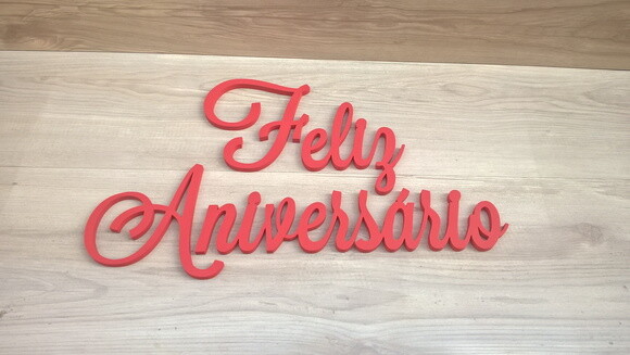 Feliz Aniversário - Linha LS - PAREDE