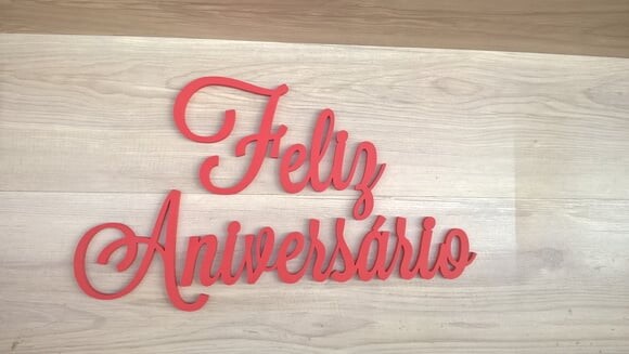 Feliz Aniversário - Linha LS - PAREDE