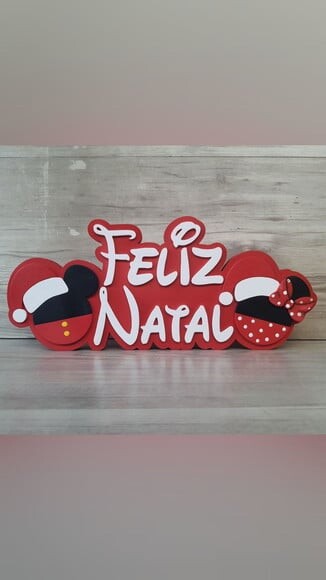Feliz Natal Mickey e Minnie
