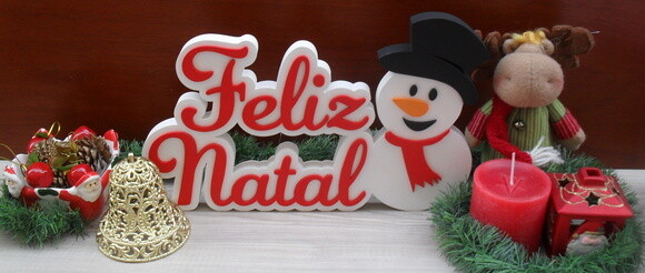 Feliz Natal Boneco de Neve