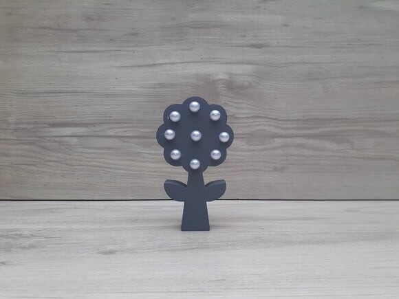 Flor com Caule de Mesa em mdf