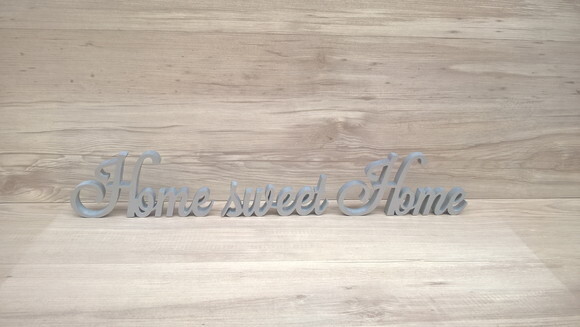 Frase decorativa Home sweet Home LS