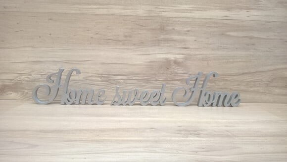 Frase decorativa Home sweet Home LS