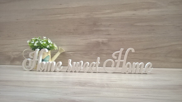 Frase decorativa Home sweet Home LS