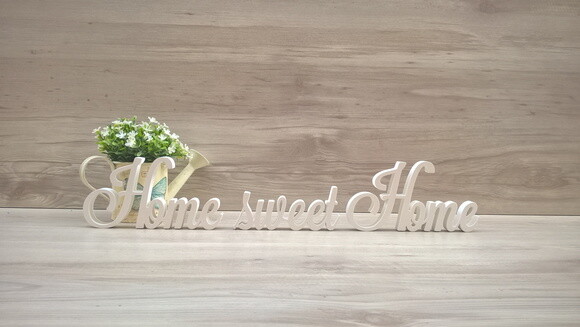 Frase decorativa Home sweet Home LS