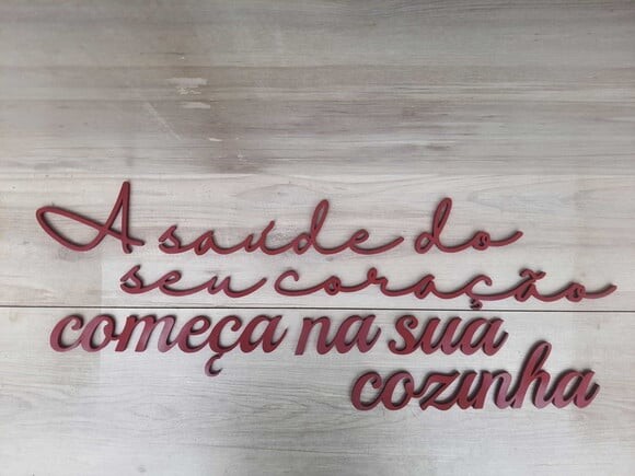 Frase Parede Personalizada - Decor Cozinha