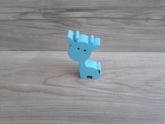 Girafa de mesa em MDF - Decoração Infantil - 8 cm