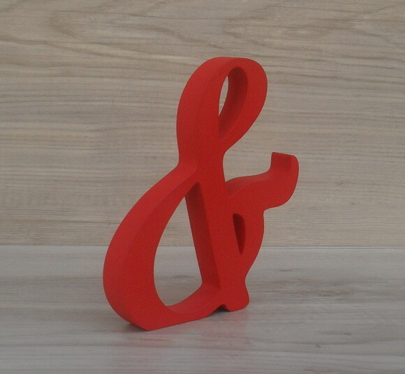 Inicial Cursiva - 12 Cm