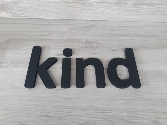 Kind - Palavra Decorativa de Parede em mdf