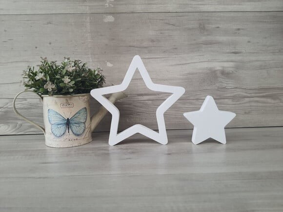 Kit Estrelas de Mesa - 15 e 8 cm