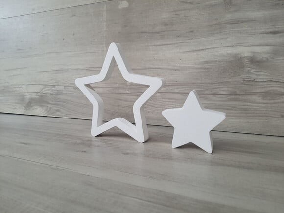 Kit Estrelas de Mesa - 15 e 8 cm