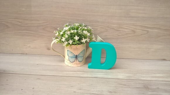 Letra Em Mdf - Modelo Cb - 10 Cm