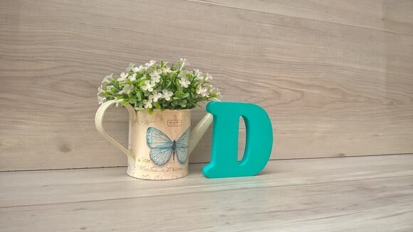 Letra Em Mdf - Modelo Cb - 10 Cm