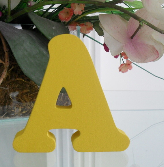 Letra Em Mdf - Modelo Cb - 10 Cm