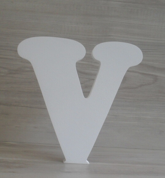 Letra em mdf - Modelo Cb - 20 cm