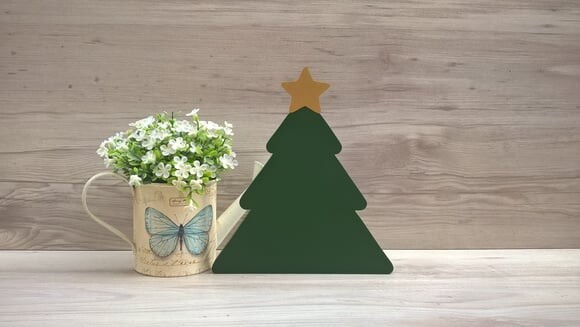 Lousa de Mesa Árvore de Natal