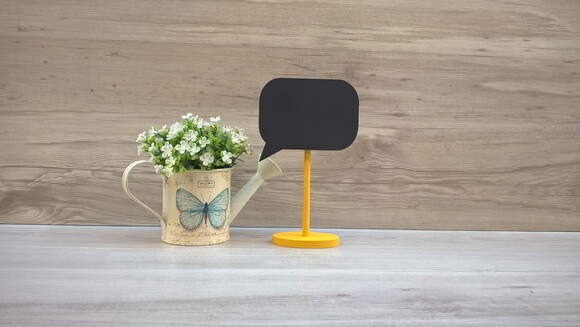 Lousa de Mesa Balão de Fala