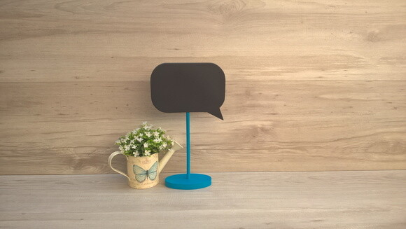 Lousa de Mesa Balão de Fala G