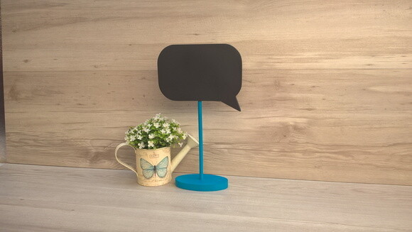Lousa de Mesa Balão de Fala G