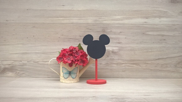 Lousa de mesa Mickey - com base