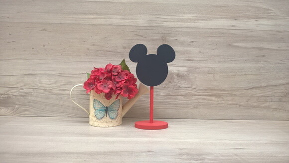 Lousa de mesa Mickey - com base