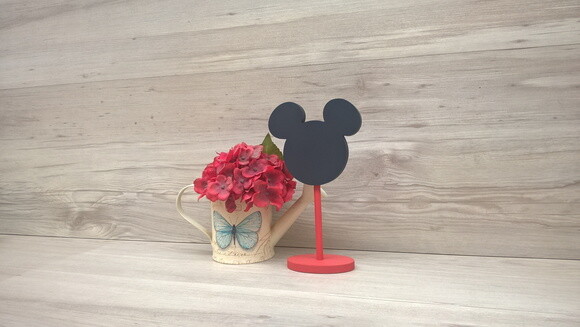 Lousa de mesa Mickey - com base