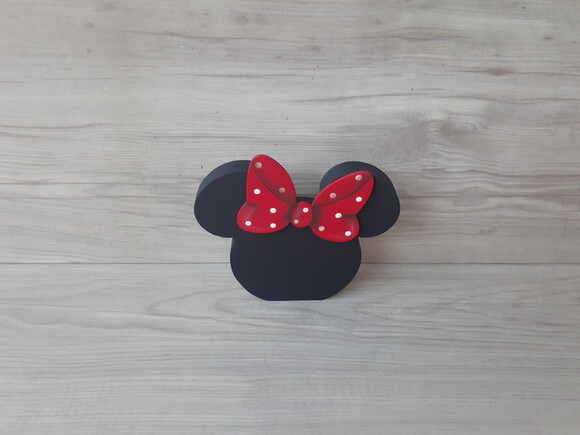 Lousa de mesa Minnie - tamanho P