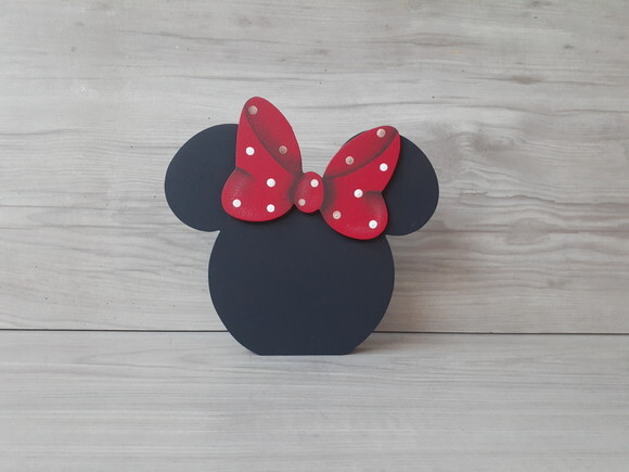 Lousa de mesa Minnie - tamanho P