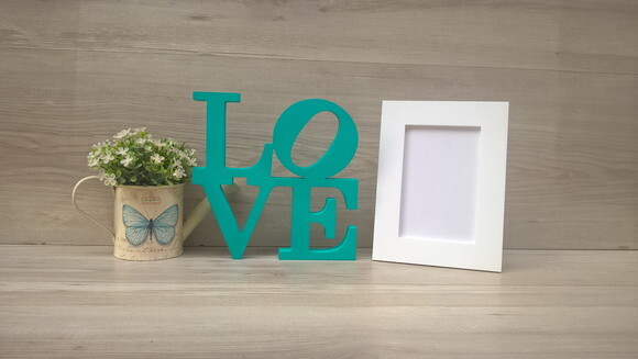 Love Ny - 20 Cm + Porta Retrato Para Foto 10 X 15 Cm