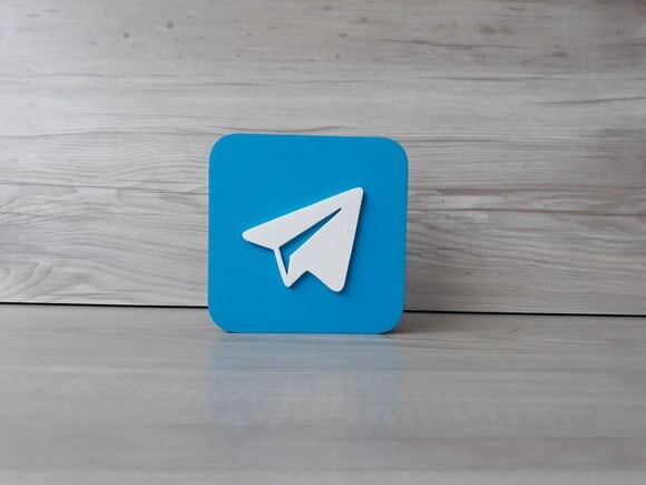 Mídias Sociais - Simbolo Telegram - mdf