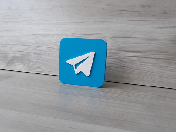 Mídias Sociais - Simbolo Telegram - mdf
