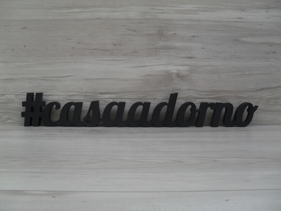 Nome de Mesa em mdf - #casadorno - 8 cm - Linha Lb