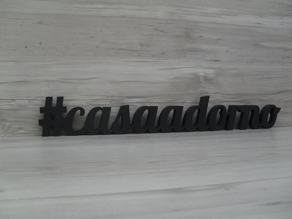 Nome de Mesa em mdf - #casadorno - 8 cm - Linha Lb