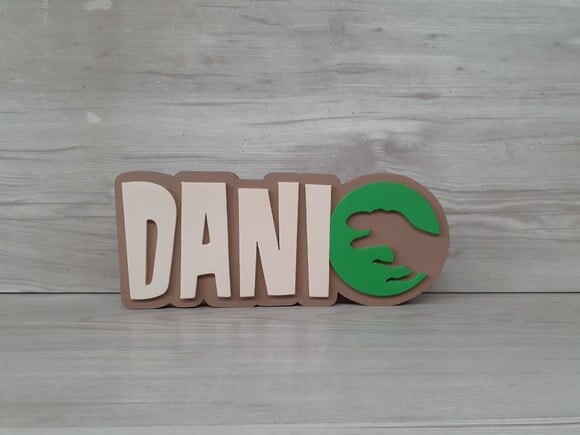 Nome De Mesa Jurassic Park - Dani - 10 Cm